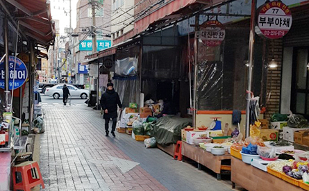 西大新洞路地市場