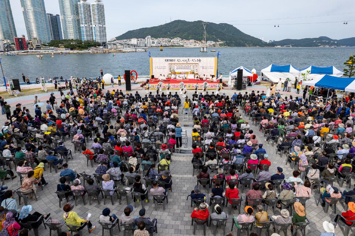 국가무형유산 진도씻김굿·진도북춤 공연 및 무연고 사망자 합동위령제