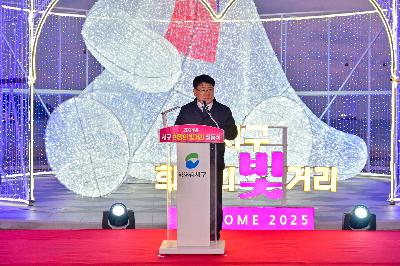 2024년 서구 희망의 빛거리 점등식