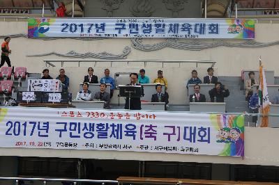 구민생활체육대회(축구)