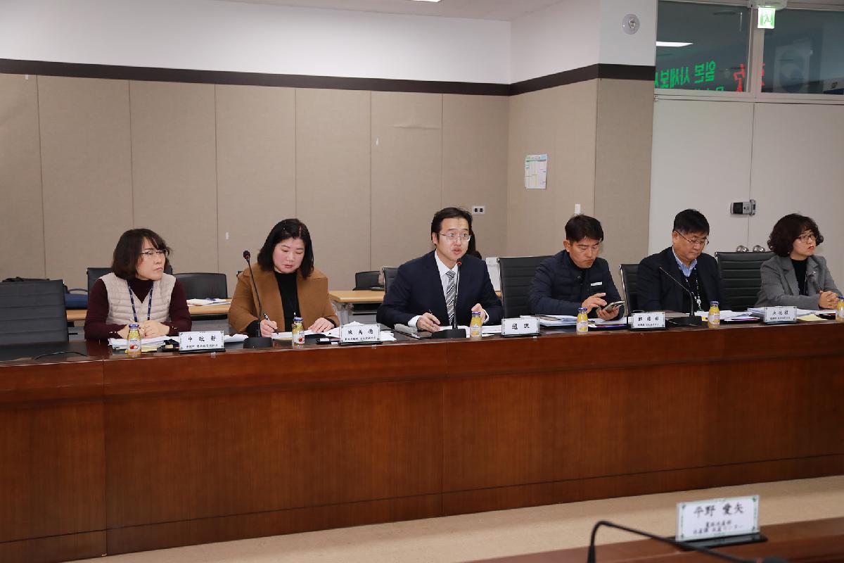 일본 사세보시 행정연수단 부산 서구 방문