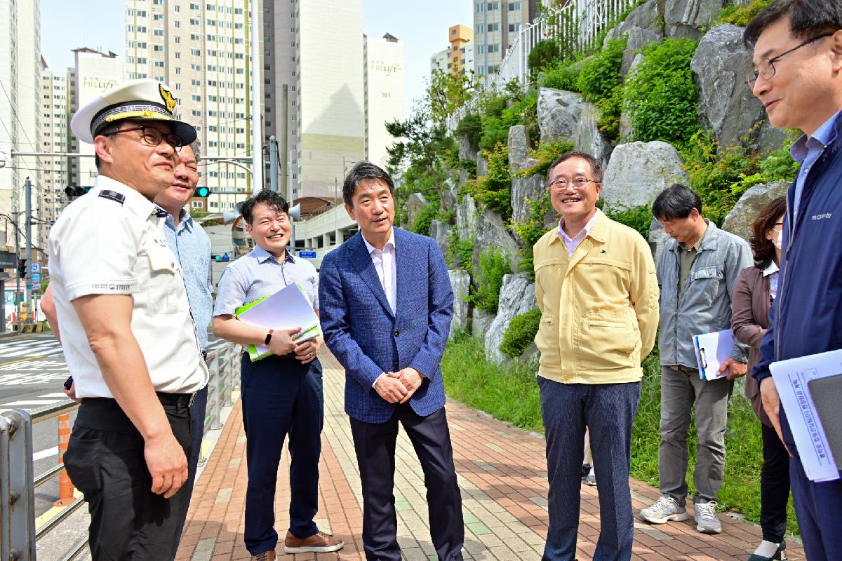 천마초등학교 어린이보호구역 안전실태 현장합동조사