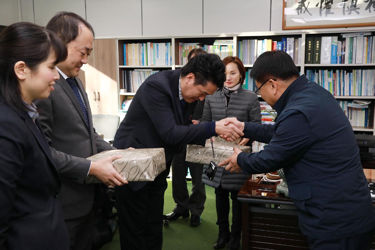 일본 사세보시 행정연수단 부산 서구 방문