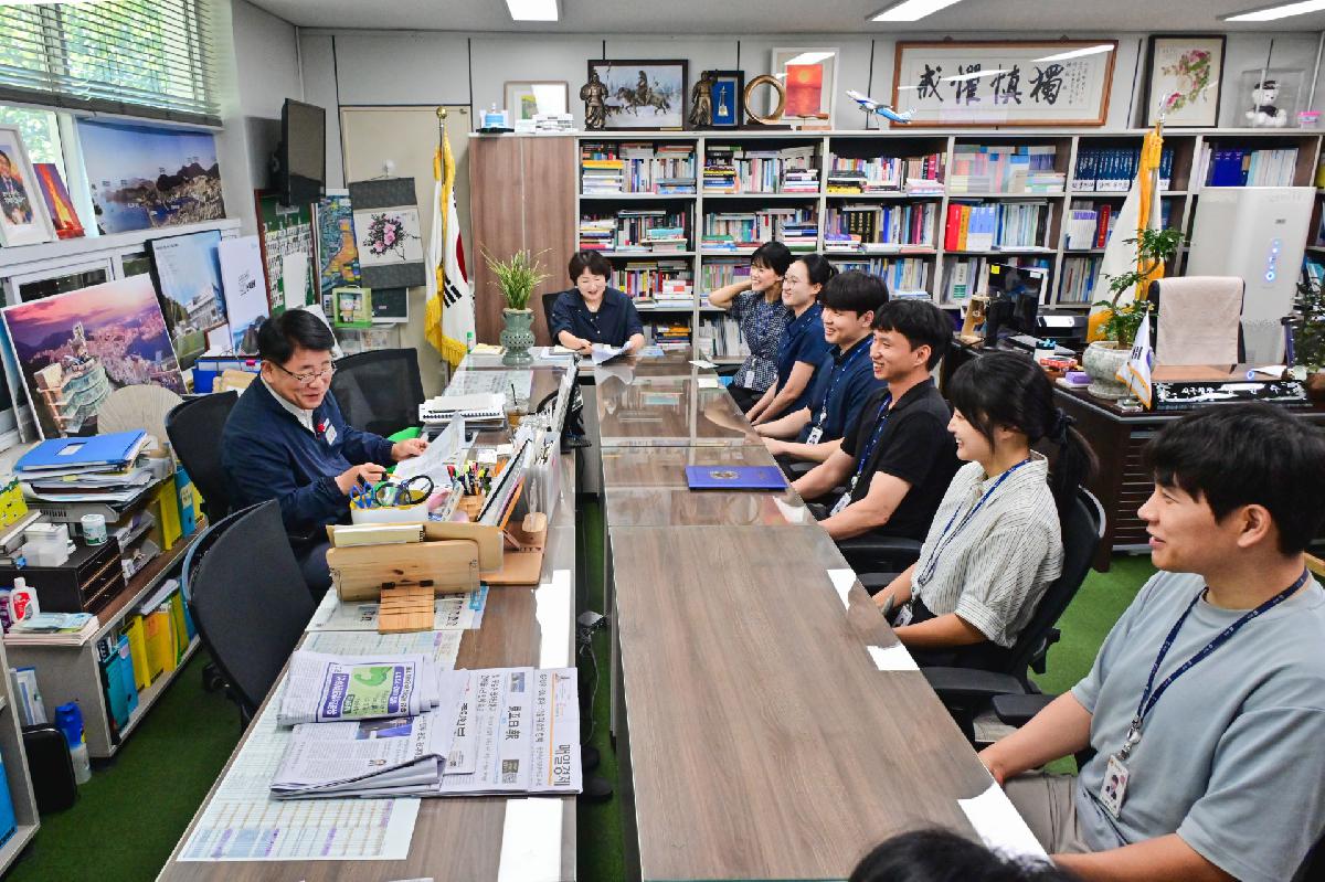 2026년 상반기 친절으뜸이 선정 및 구청장님간담회