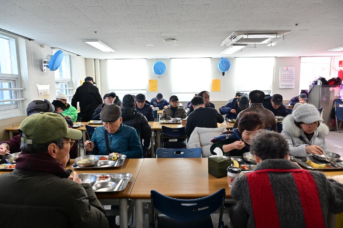 부민노인복지관 어르신급식봉사 