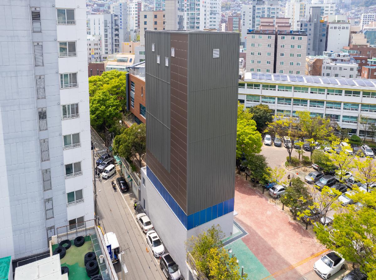서구청사 부설 주차타워
