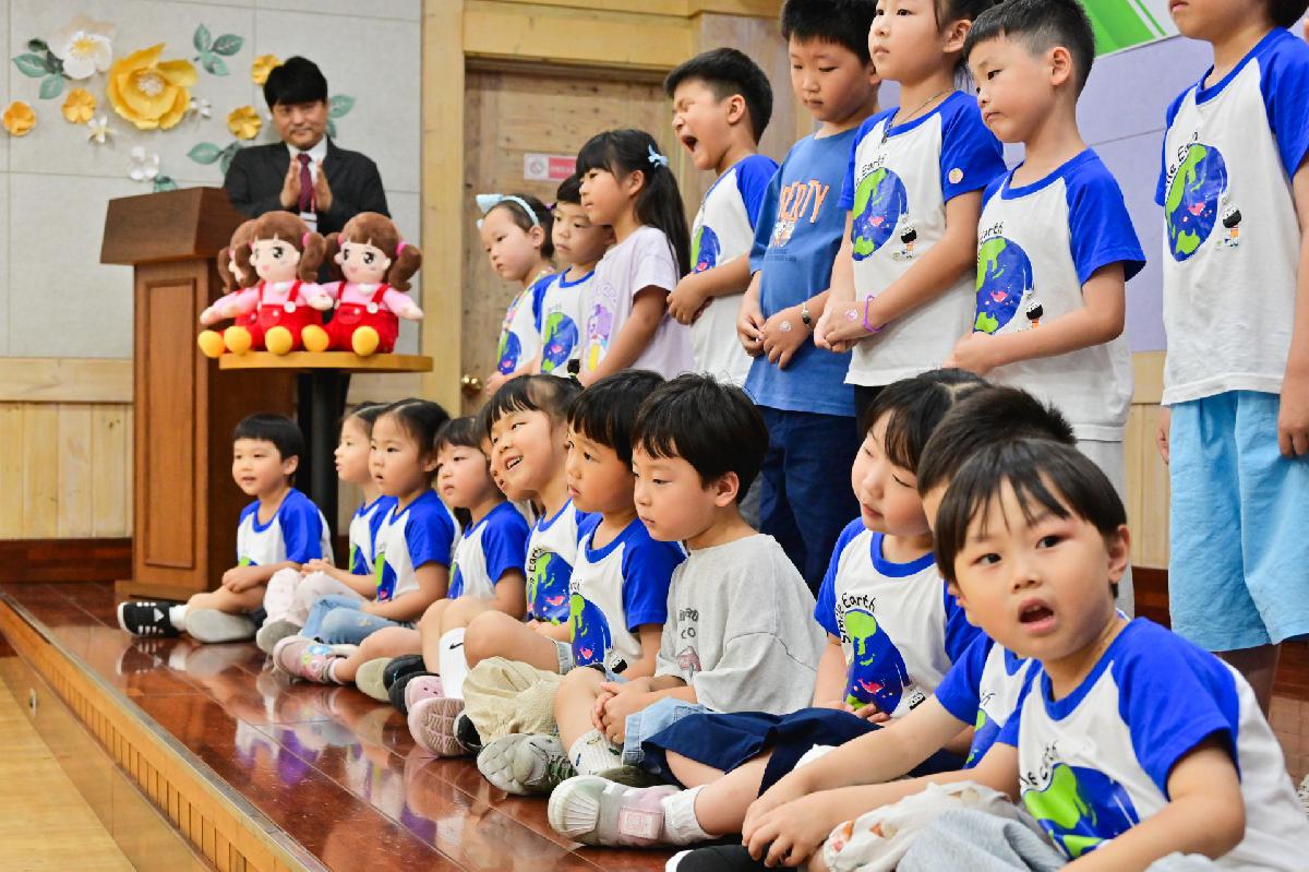 AI 돌봄로봇 초롱이 입양식