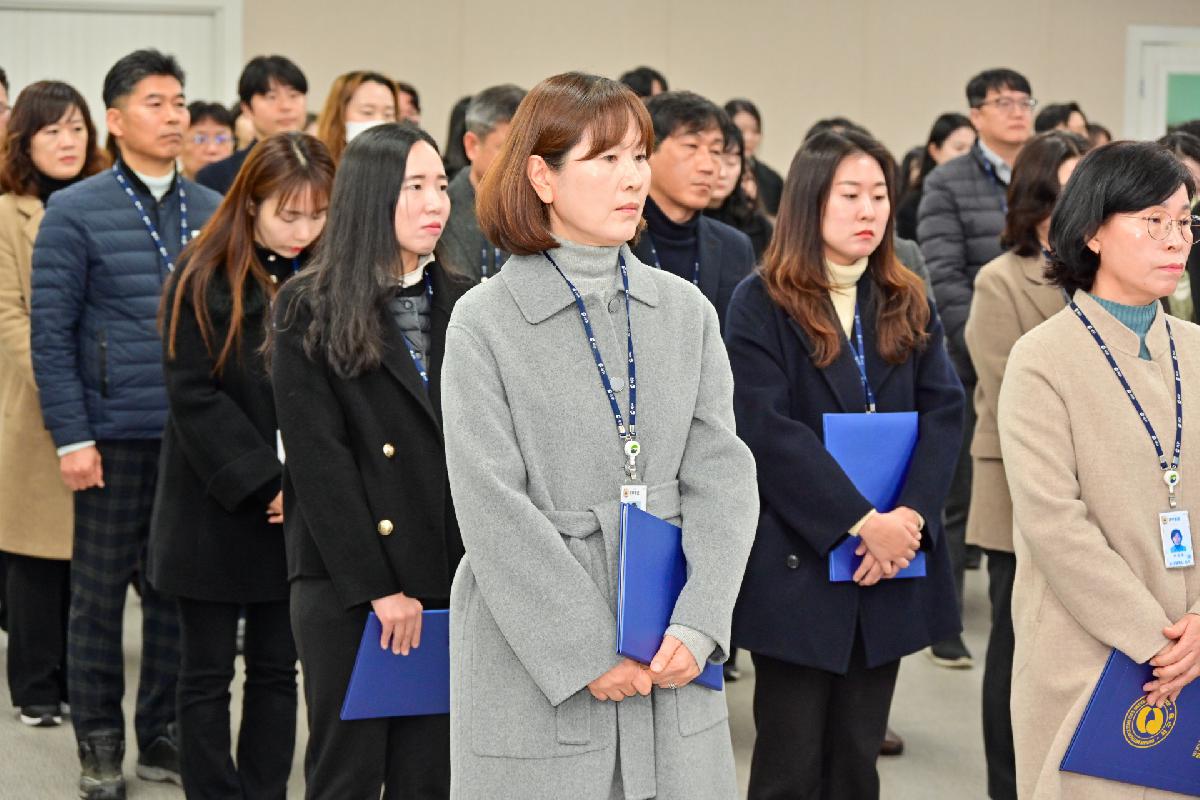 김경이 보건행정과장, 하은숙 동대신1동장 승진 및 전보 임용장 수여식