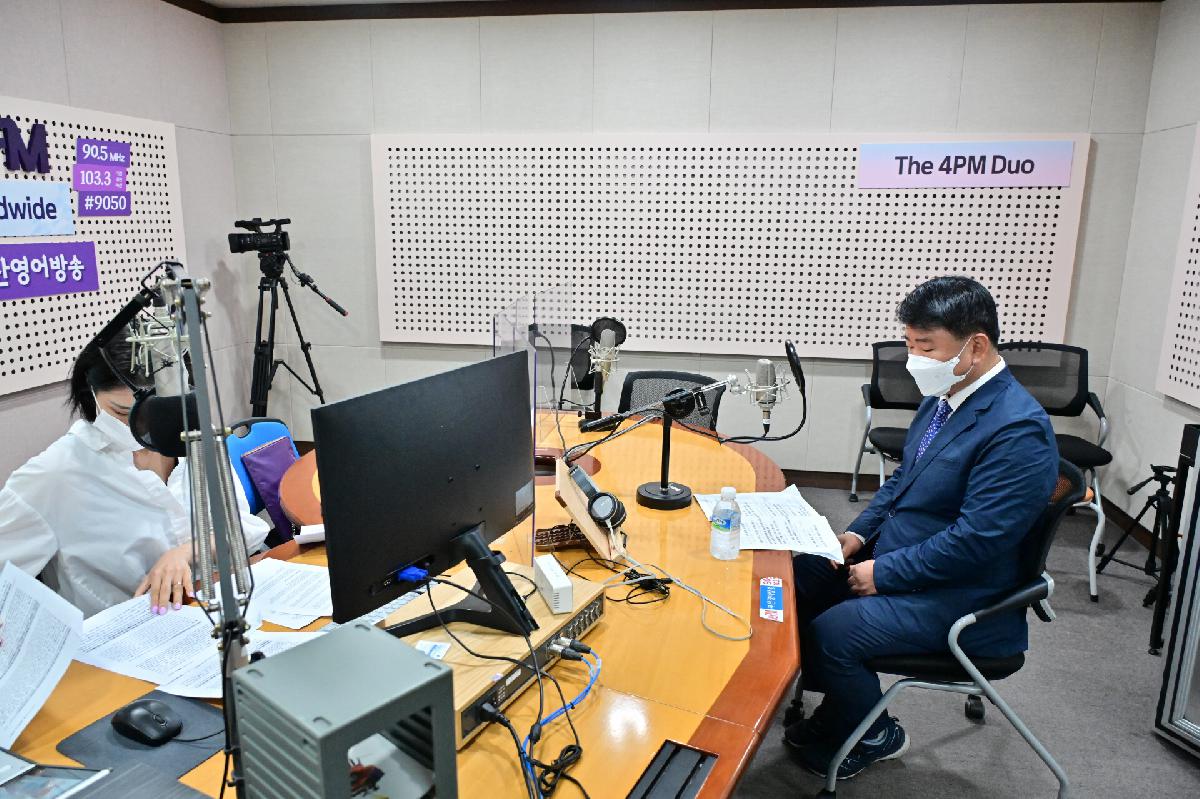 공한수 서구청장 부산영어방송 인터뷰