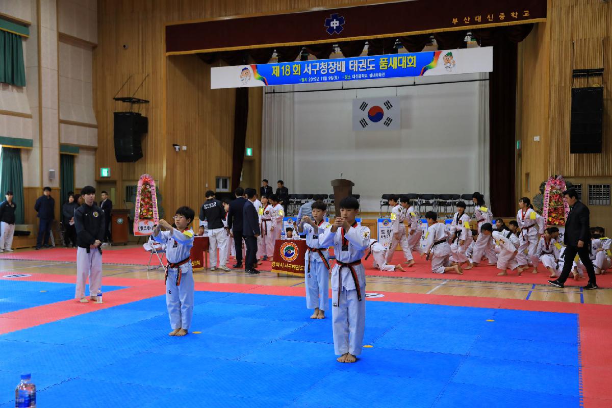 2019 제18회 부산광역시 서구청장배 태권도 대회