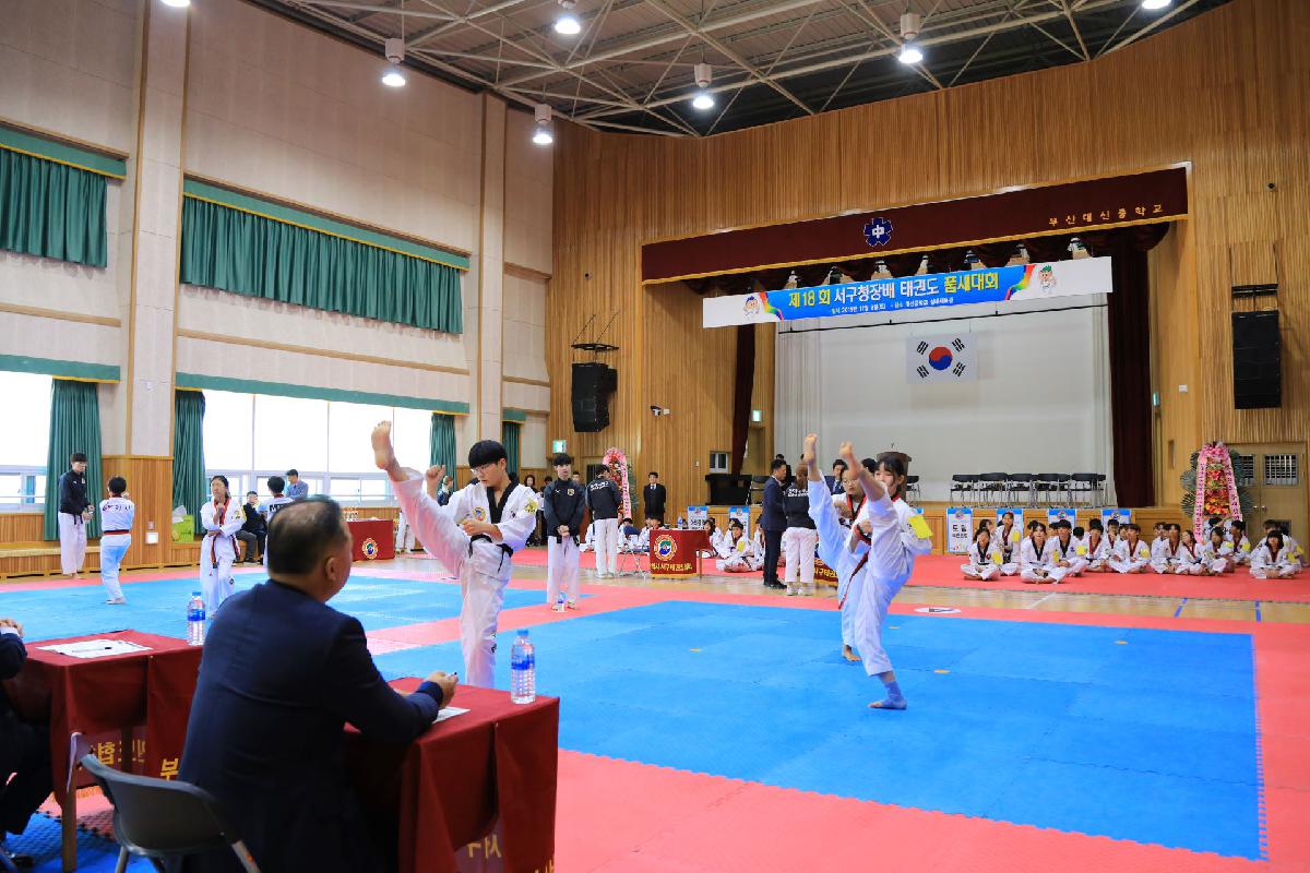 2019 제18회 부산광역시 서구청장배 태권도 대회