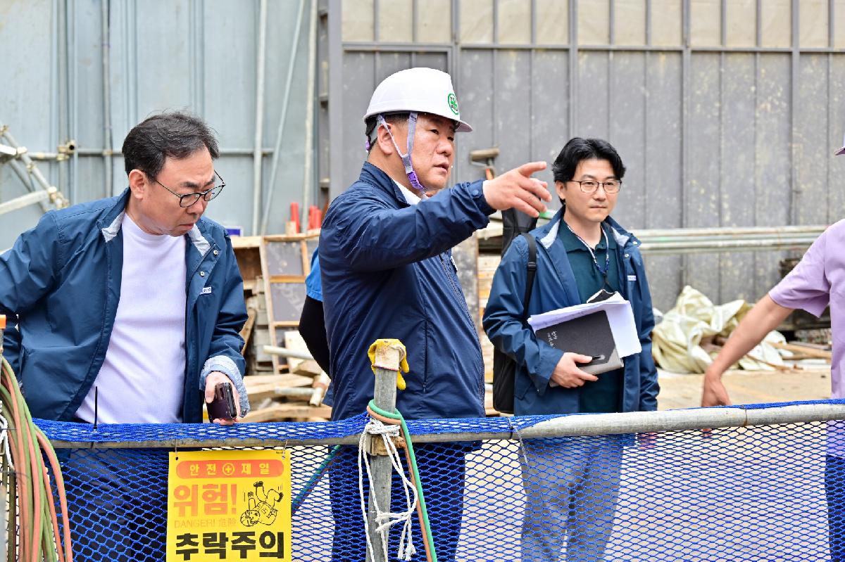 민선8기 출범 1주년 주요사업 현장방문