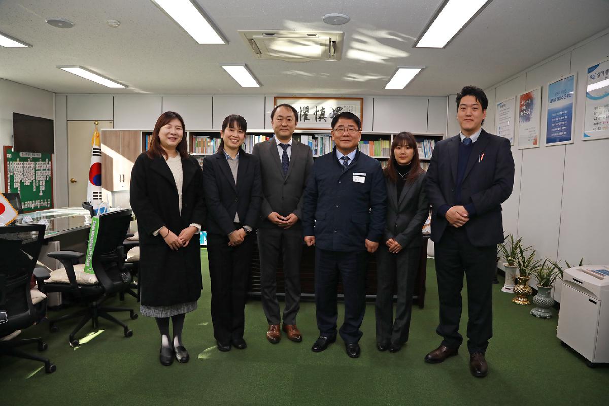 일본 사세보시 행정연수단 부산 서구 방문