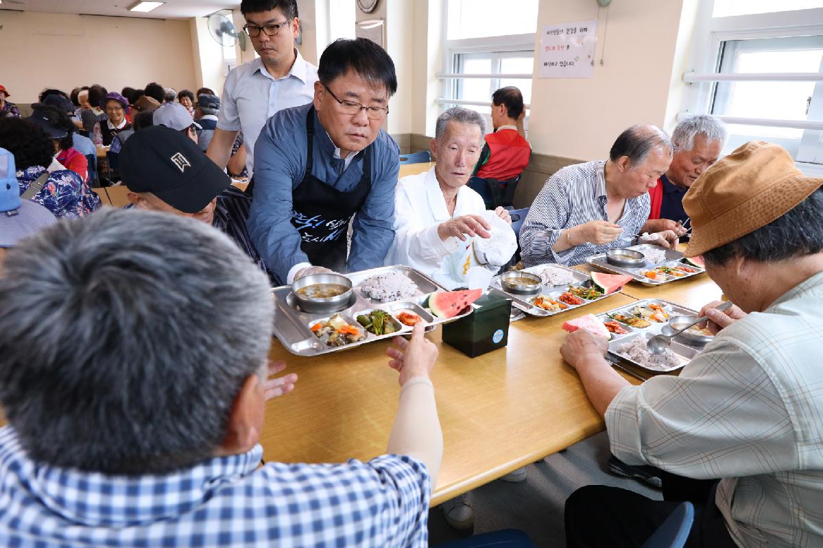 7월 중복맞이 어르신 보양식 대접