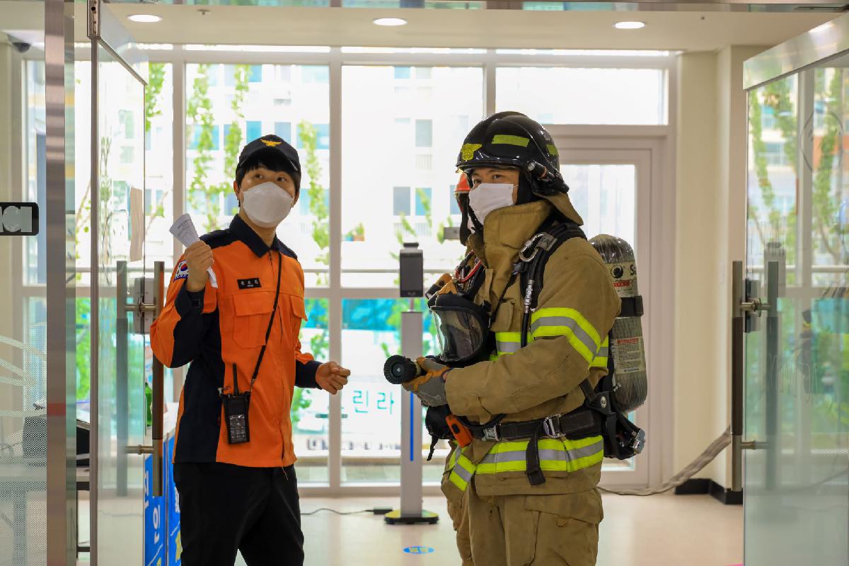 2021 서구가족센터 소방 합동훈련