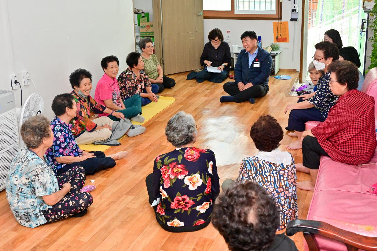 추석명절맞이 복지시설 방문