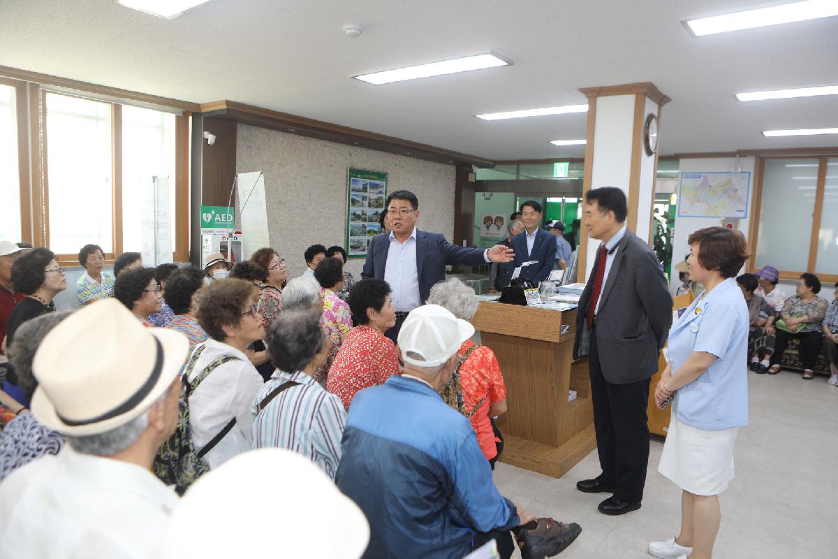 서대신1동 어르신 건강한 여름나기 설렁탕 나눔행사
