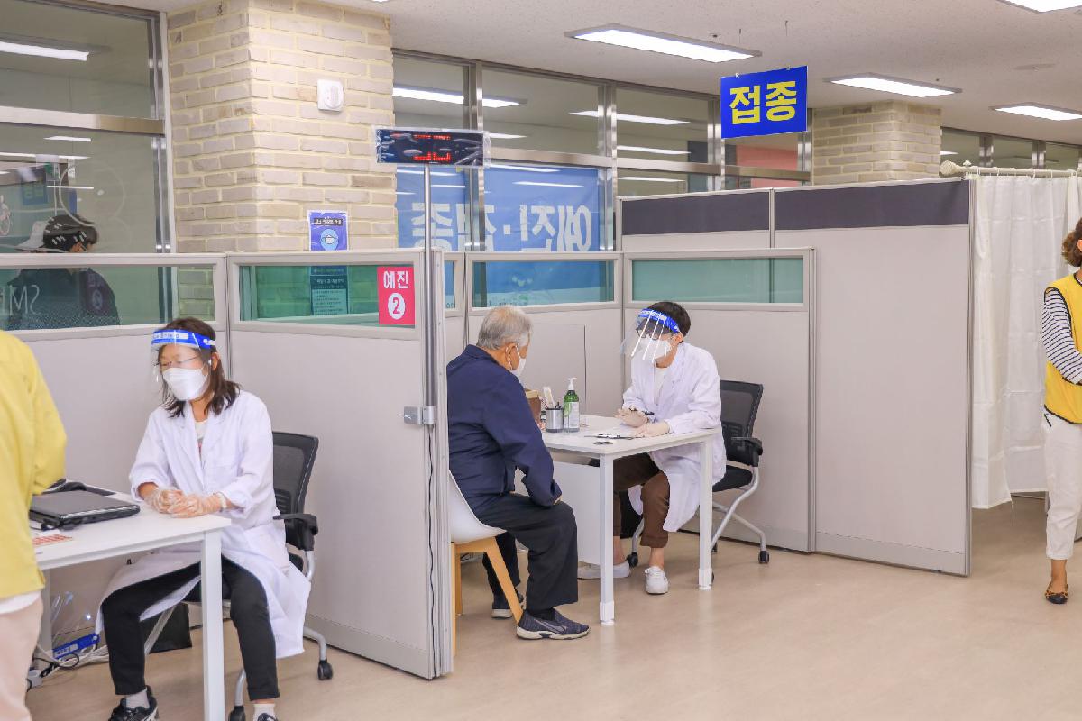 2021 서구 예방접종센터 1일차