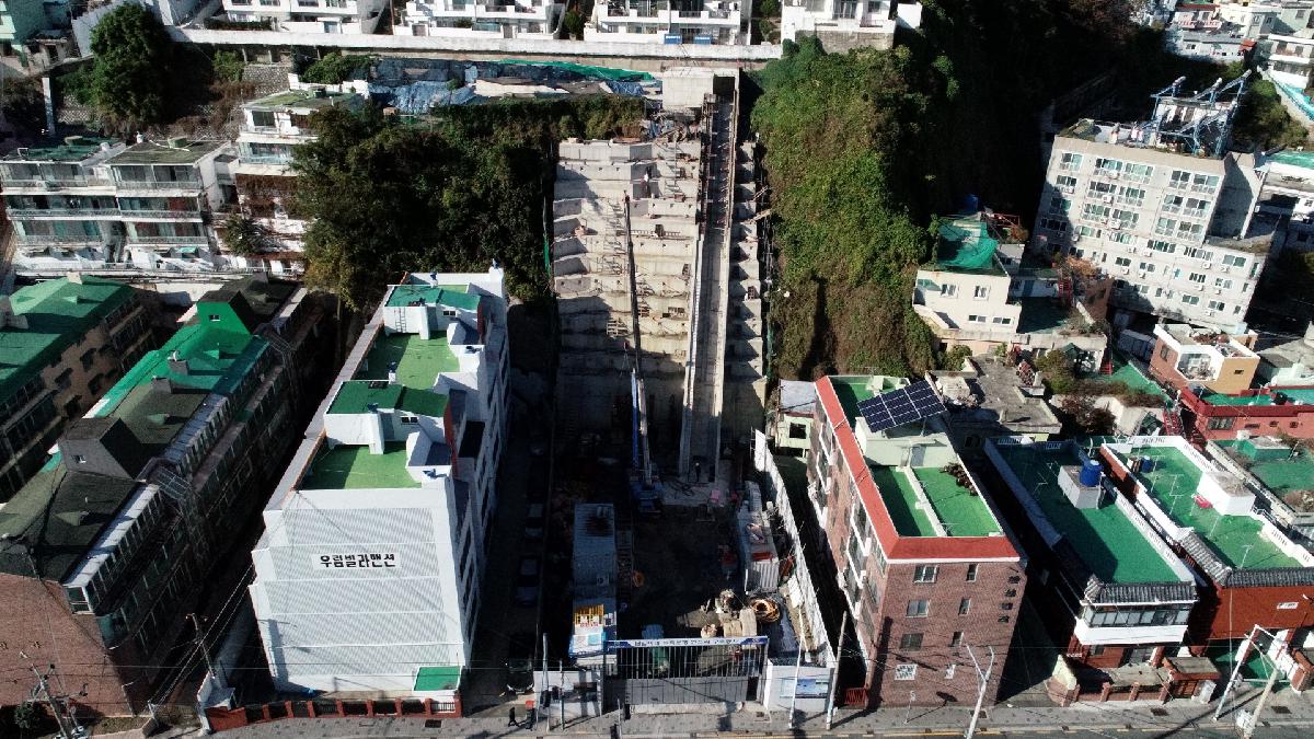 남일이네 수직이동형 경사형 엘리베이터 조성 사업지