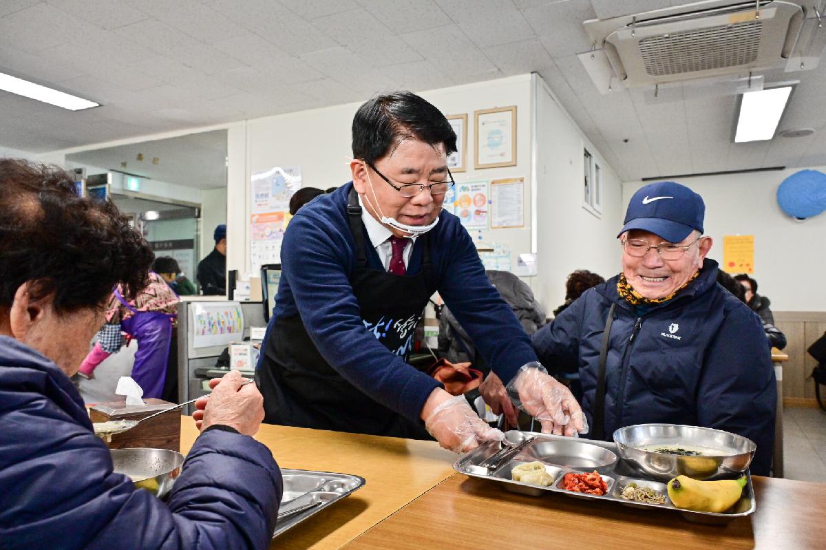 부민노인복지관 어르신급식봉사 