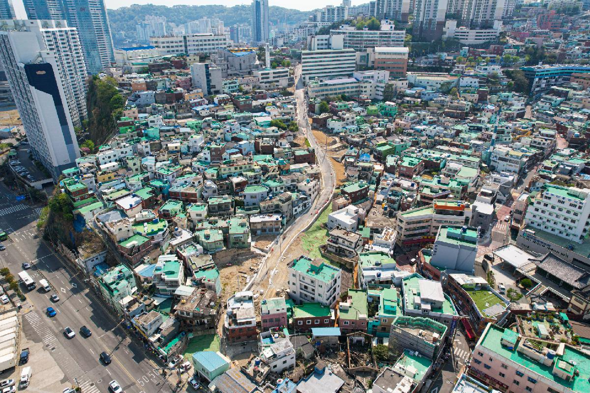 남부민2동 이태석 신부 기념관 인근 도로 개설 공사지