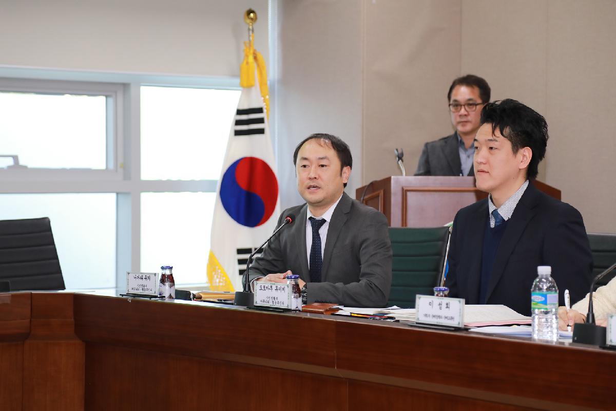 일본 사세보시 행정연수단 부산 서구 방문