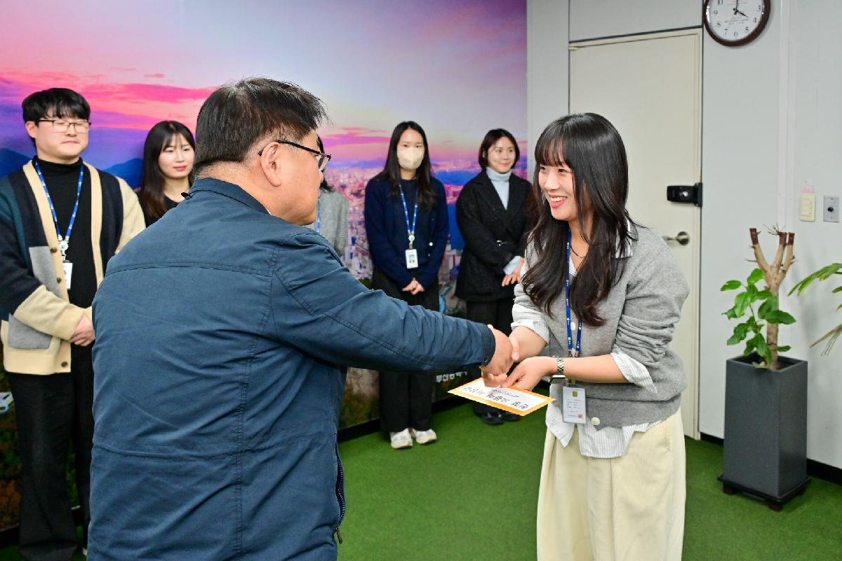 2025년 상반기 이 달의 친절 직원 및 친절 으뜸이 간담회