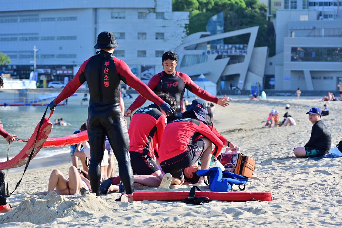 2022년 송도해수욕장 개장식