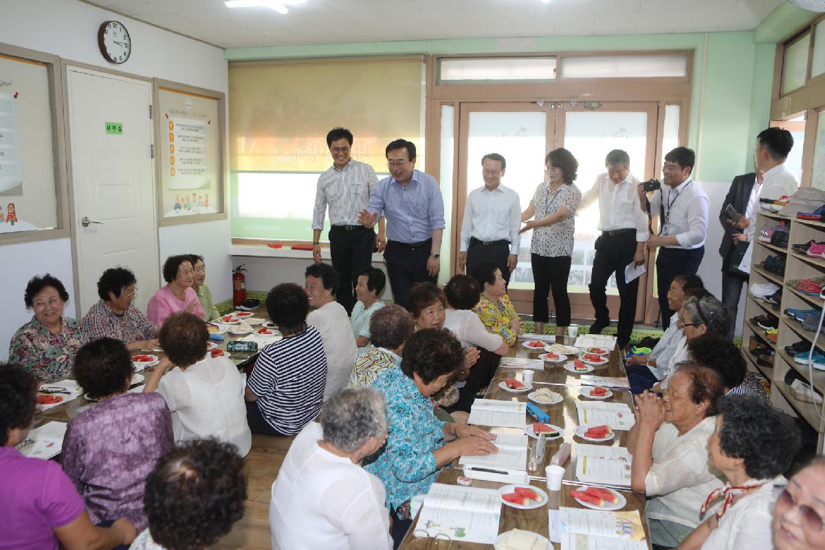 충무동 서병수 시장 방문