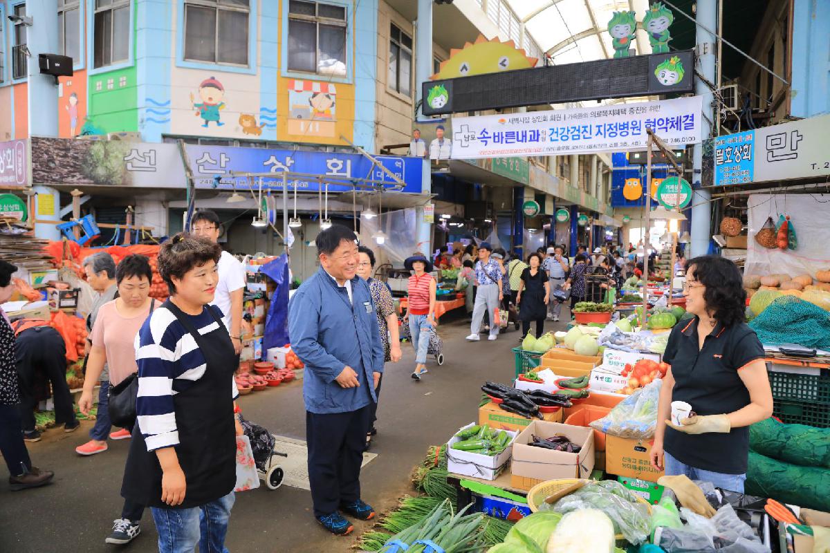 2019 서구 전통시장 방문 3일차