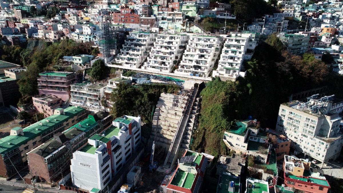 남일이네 수직이동형 경사형 엘리베이터 조성 사업지