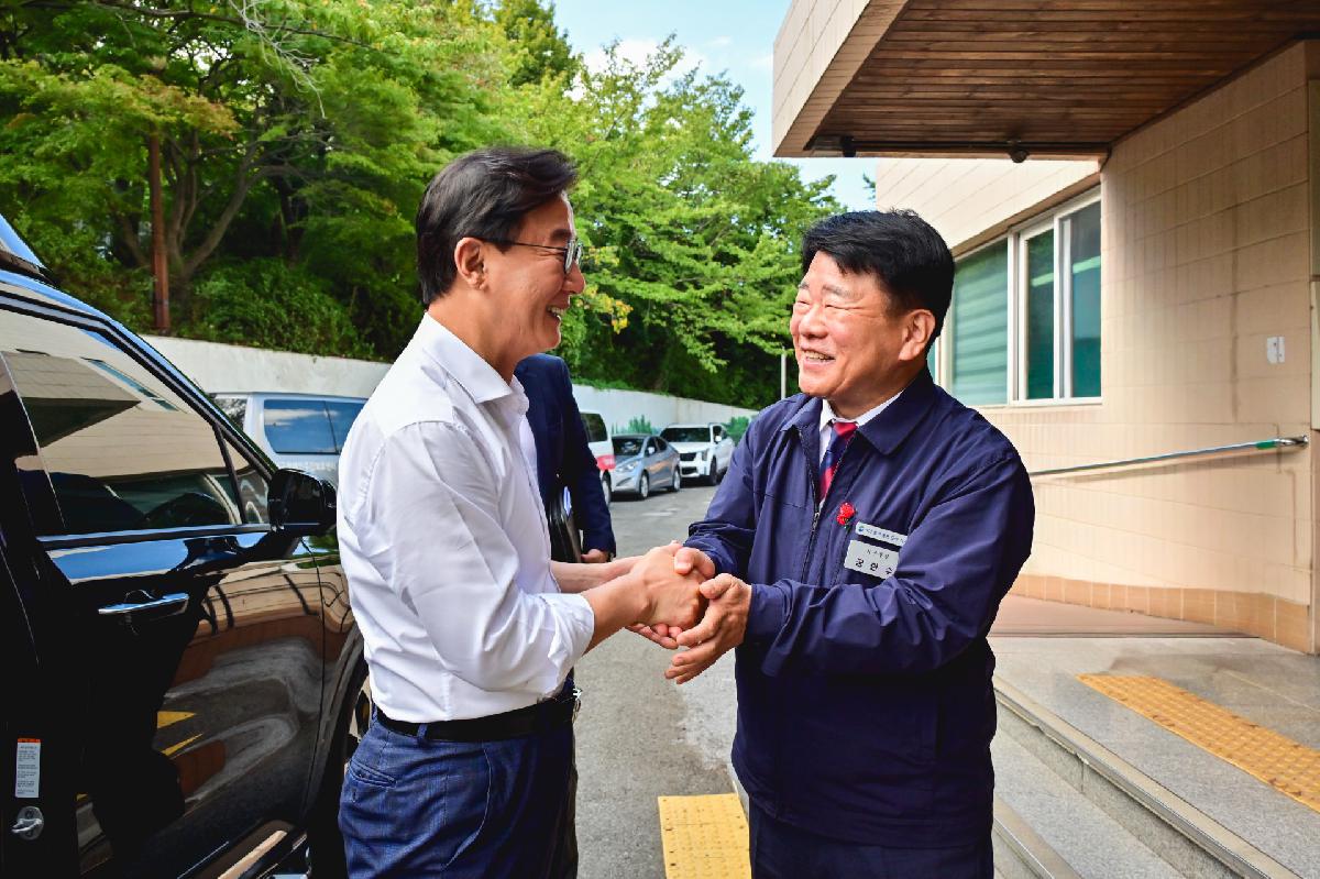 부산시장 서구 현장방문