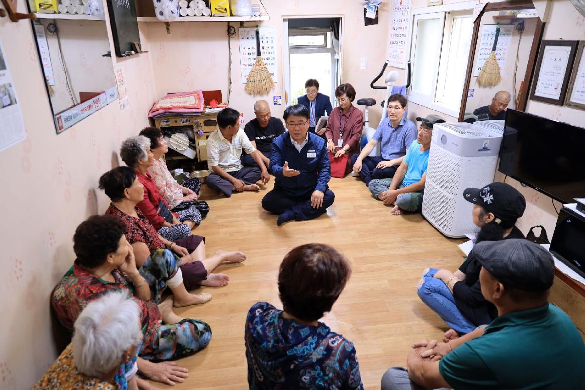 2019 2019 관내 사회복지시설 및 경로당 방문 1,2일차