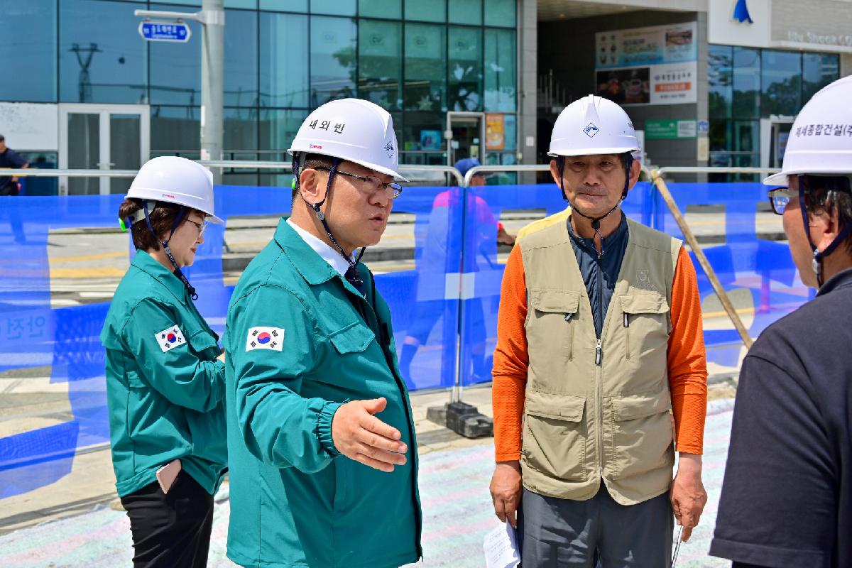 민선8기 출범 3주년 주요 사업 현장 방문