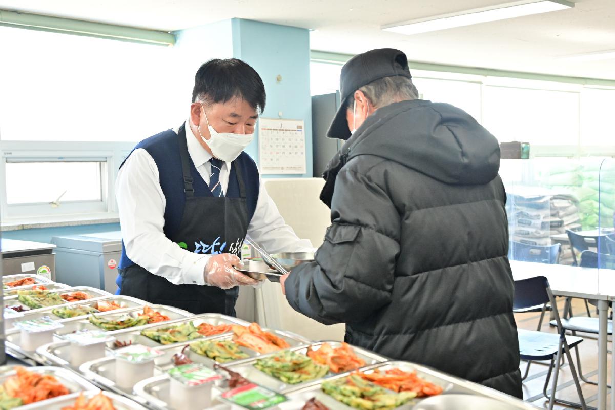 서구노인복지관 어르신 급식 봉사
