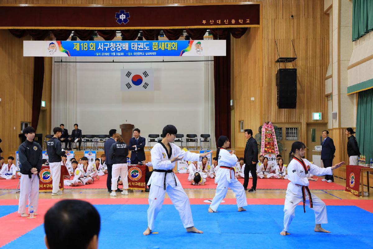 2019 제18회 부산광역시 서구청장배 태권도 대회