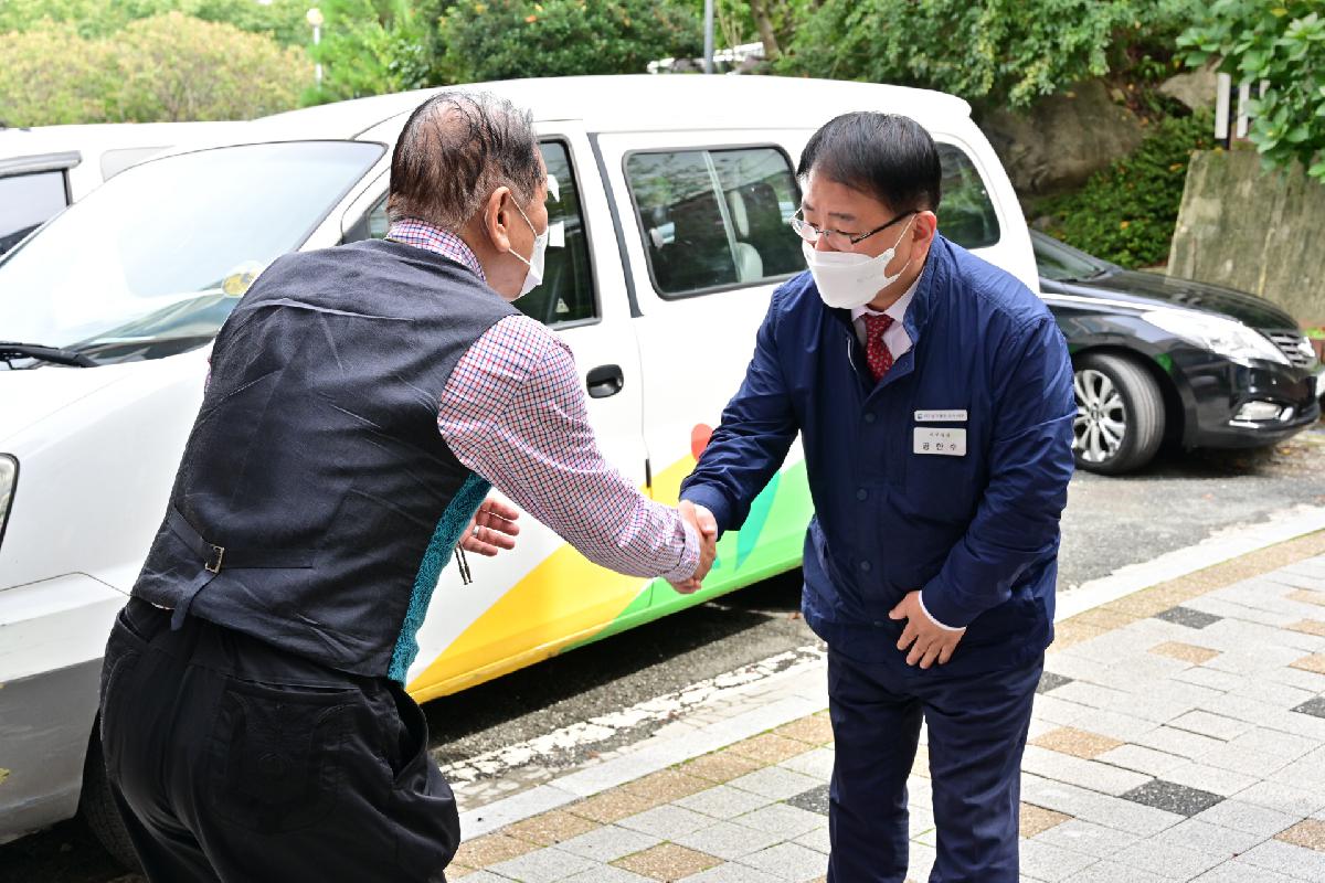 추석맞이 관내 복지시설 및 경로당 방문