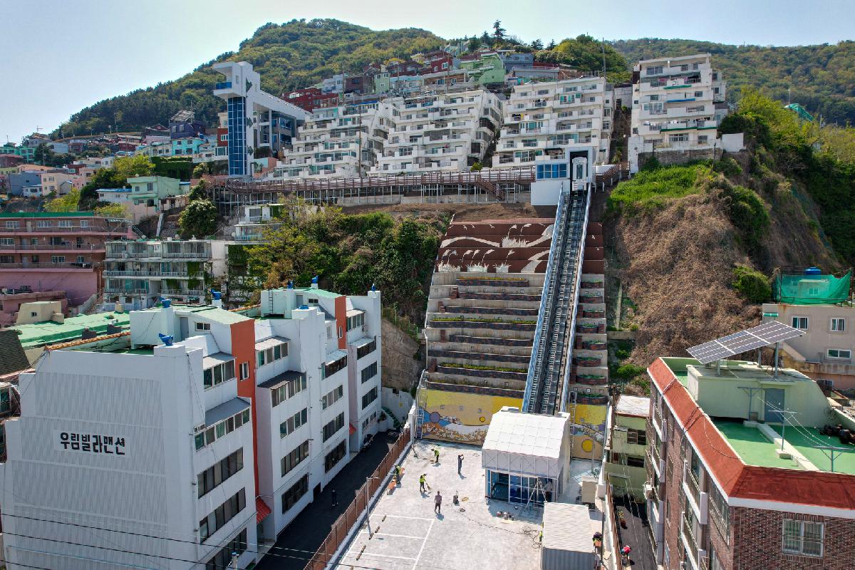 남일이네 수직보행 인프라 구축공사 현장