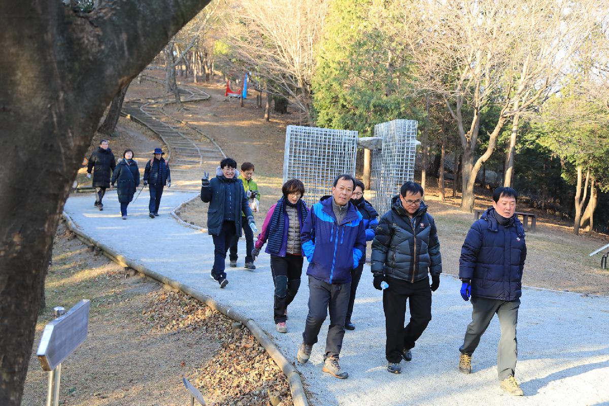 2019년 새해맞이 간부공무원 천마산 산행