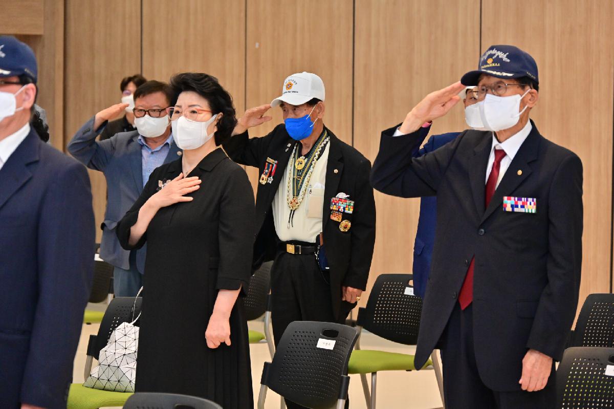 2022년 호국보훈의 달 기념 보훈 유공자 표창 수여식