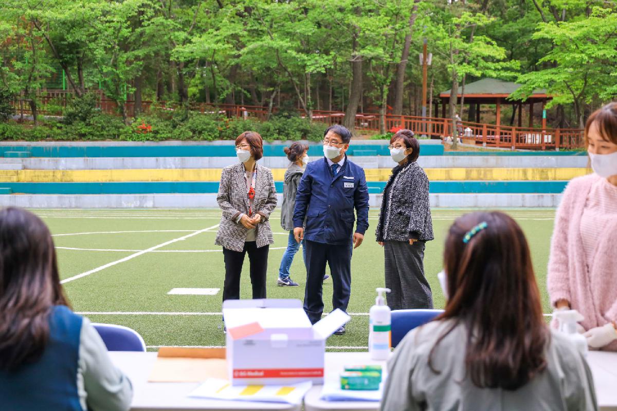2021 어린이집 보육교직원 대상 코로나19 주기적 선제검사소