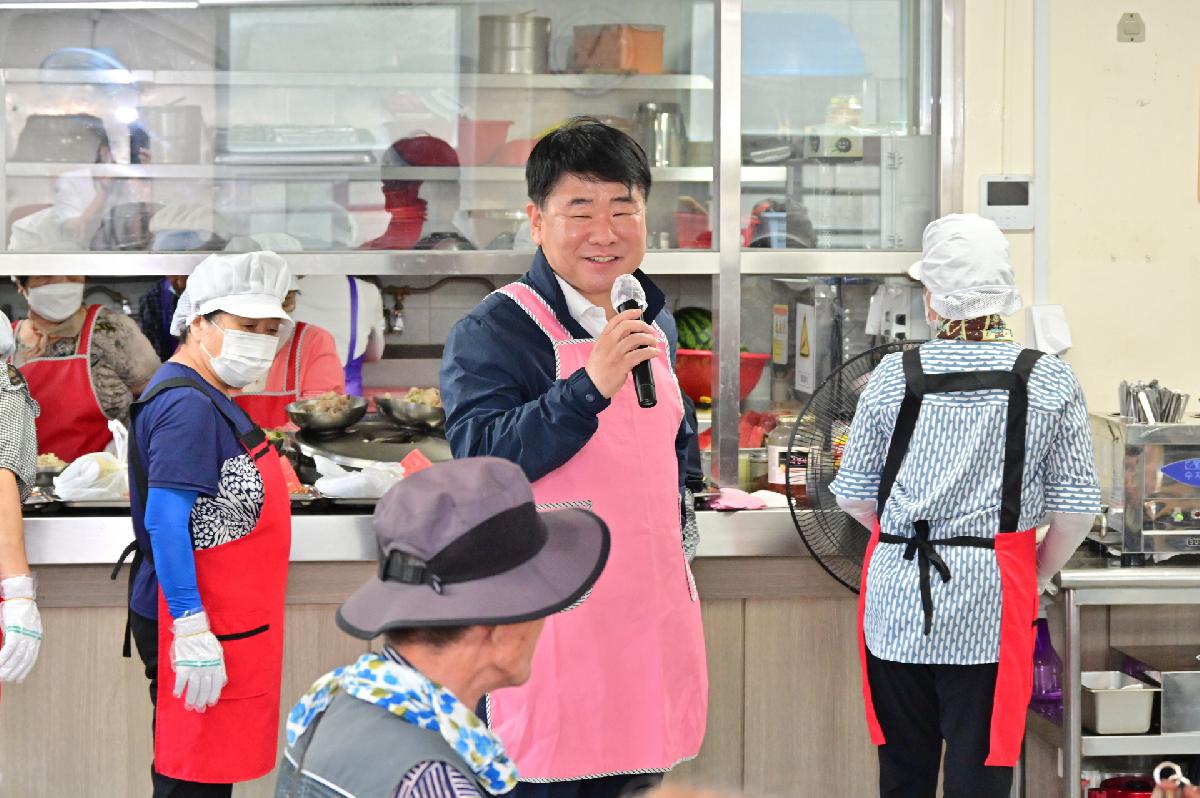 부민노인복지관 초복맞이 삼계탕 나눔 행사