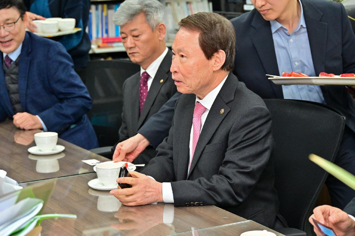 손양영 이북5도위원회 함경남도지사 서구청 방문
