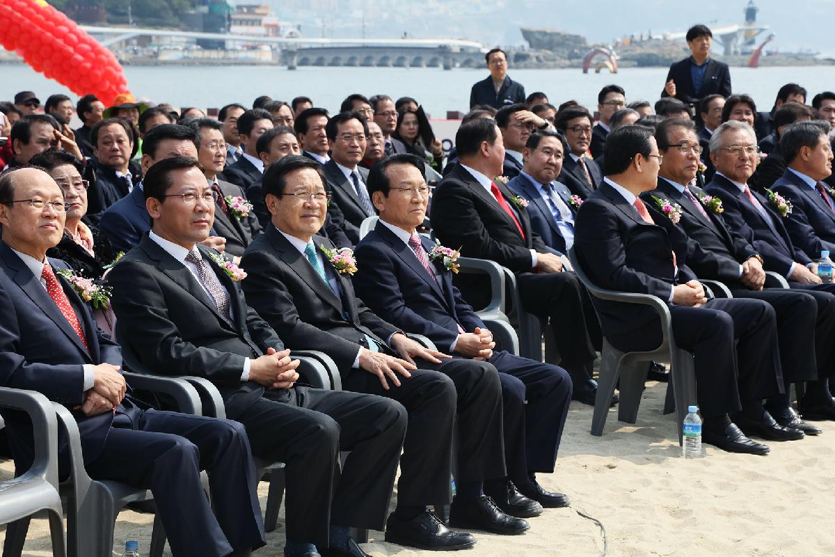 송도해상케이블카 기공식