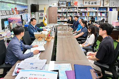 2025년 상반기 친절으뜸이 선정 및 구청장 간담회