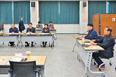 2023년 11월 주민자치위원장협의회 월례회의 및 임기만료 주민자치위원장 공로패 수여식
