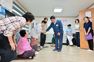 2025년 추석명절맞이 경로당 등 복지시설 방문