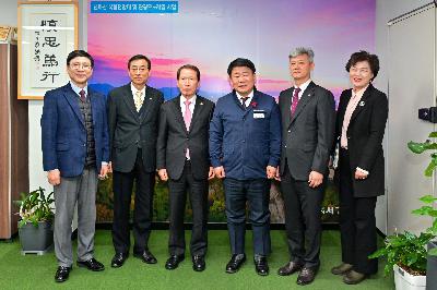 손양영 이북5도위원회 함경남도지사 서구청 방문