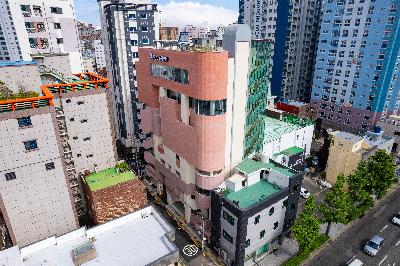 부민동 복합센터 항공 전경