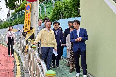 천마초등학교 어린이보호구역 안전실태 현장합동조사